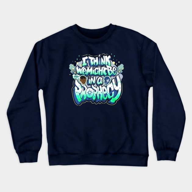 Prophecy Night Crewneck Sweatshirt by reglapid